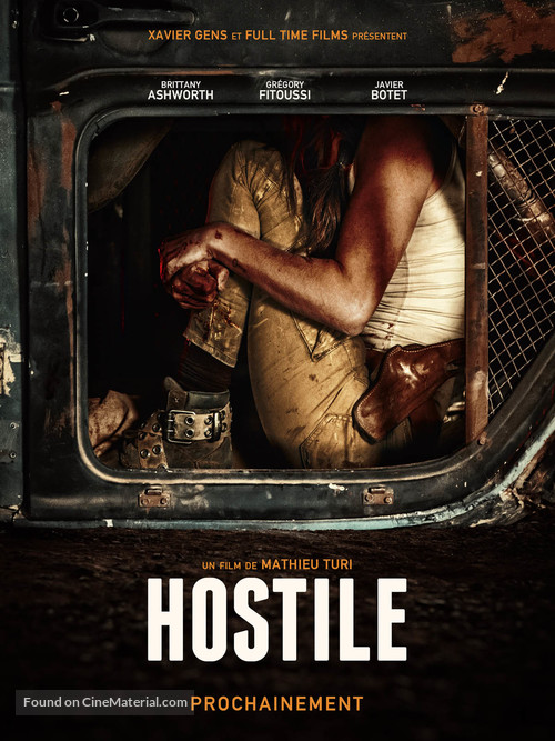 Hostile - French Movie Poster