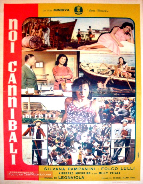 Noi cannibali - Italian Movie Poster