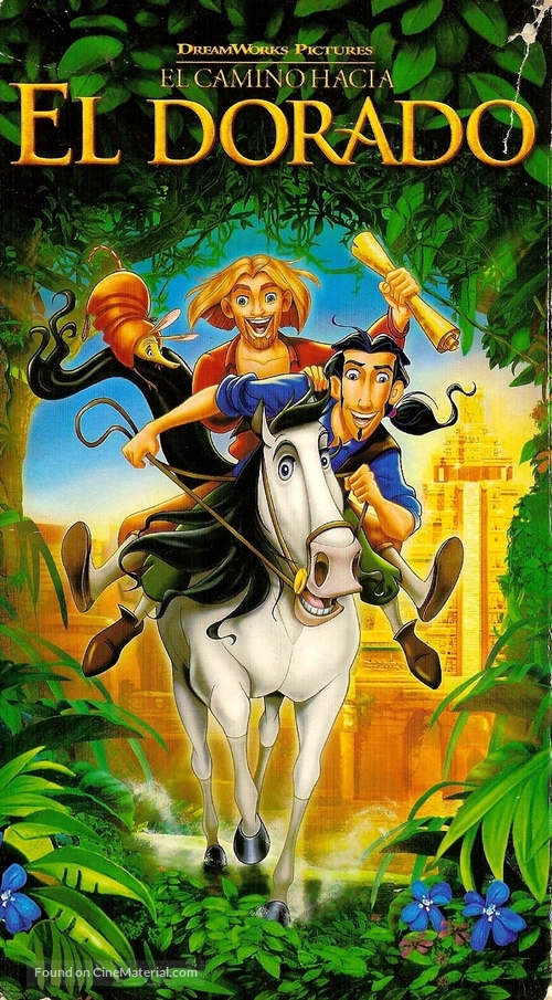 The Road to El Dorado - Argentinian VHS movie cover