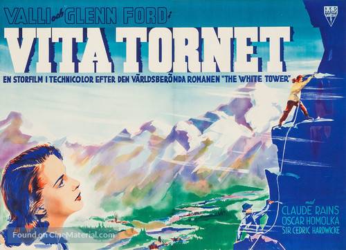 The White Tower - Swedish Movie Poster