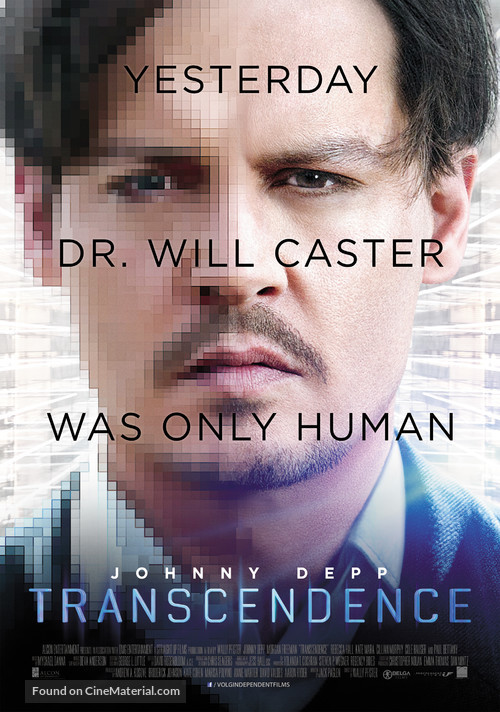 Transcendence - Dutch Movie Poster