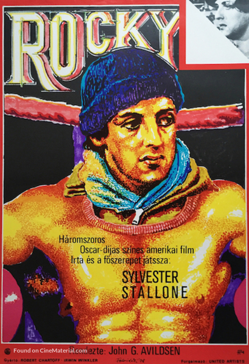 Rocky - Hungarian Movie Poster