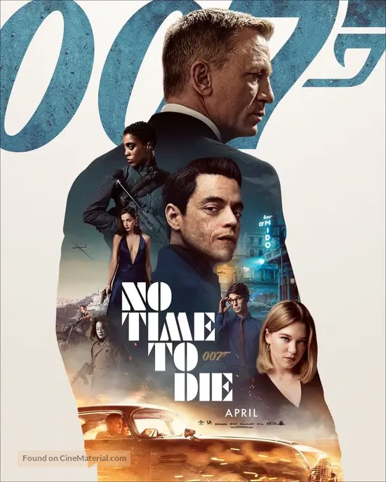 No Time to Die (2021) movie poster