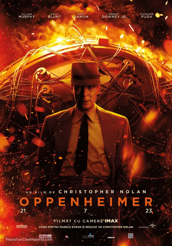 Oppenheimer - Romanian Movie Poster