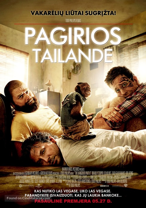 The Hangover Part II - Lithuanian Movie Poster