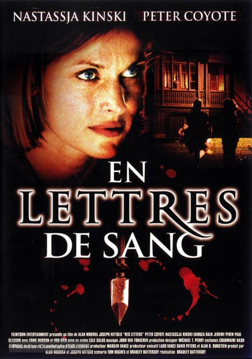 Red Letters 2000 French dvd movie cover