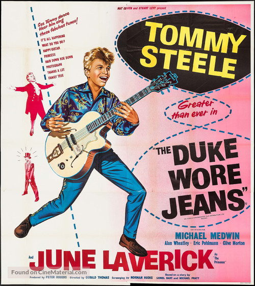 The Duke Wore Jeans - Movie Poster