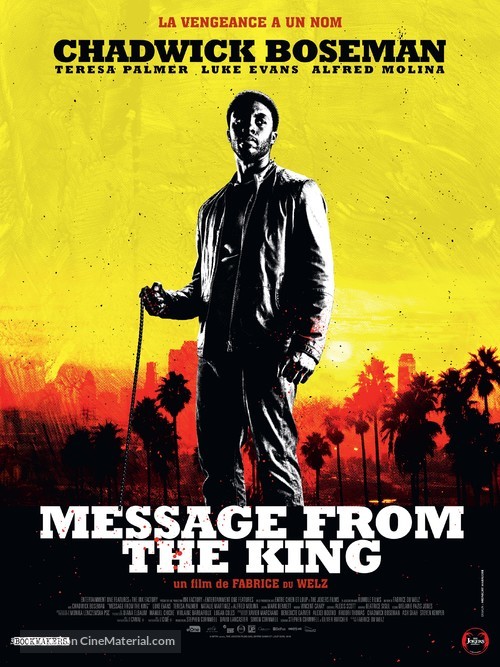 Message from the King - French Movie Poster