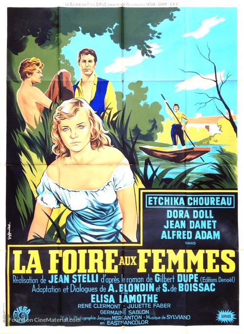 La foire aux femmes - French Movie Poster