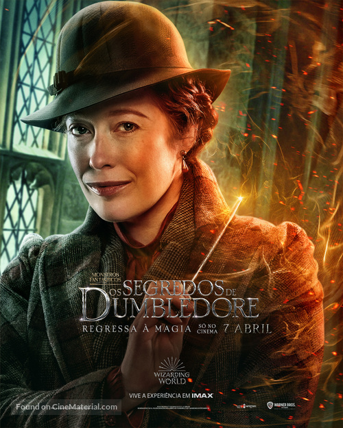 Fantastic Beasts: The Secrets of Dumbledore - Portuguese Movie Poster