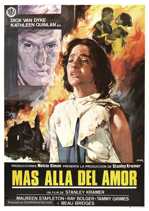 The Runner Stumbles - Spanish Movie Poster
