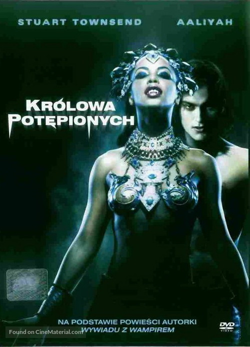 Queen Of The Damned - Polish DVD movie cover