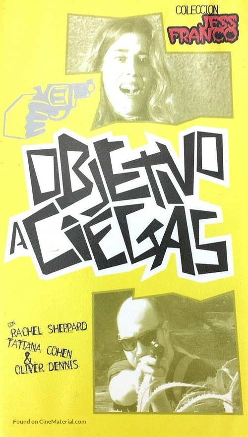 Blind Target - Spanish VHS movie cover