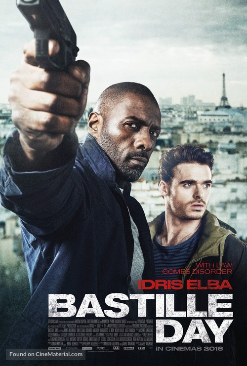 Bastille Day - British Movie Poster