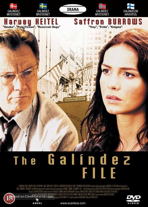 El misterio Gal&iacute;ndez - Danish Movie Cover