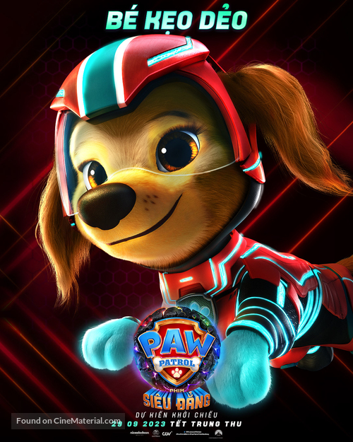 PAW Patrol: The Mighty Movie - Vietnamese Movie Poster