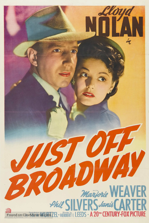 Just Off Broadway - Movie Poster