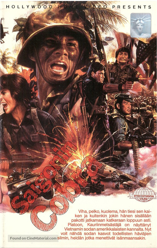 Raiders of the Doomed Kingdom - Finnish VHS movie cover