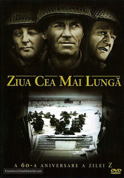 The Longest Day - Romanian DVD movie cover