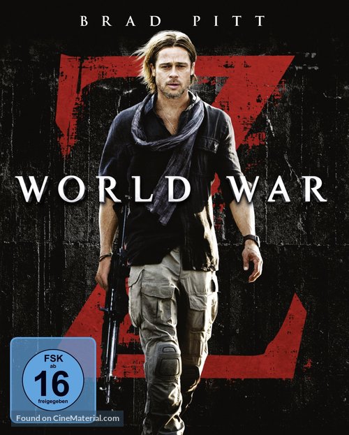 World War Z - Danish Movie Cover