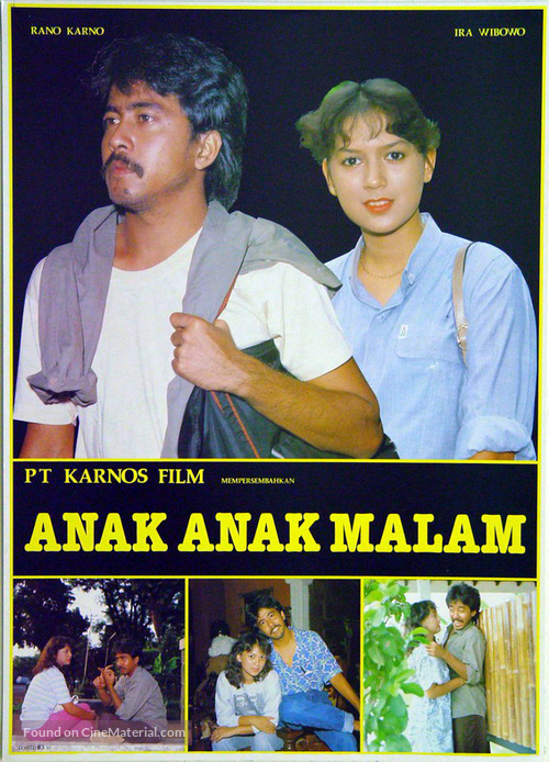 Anak-anak malam - Indonesian Movie Poster