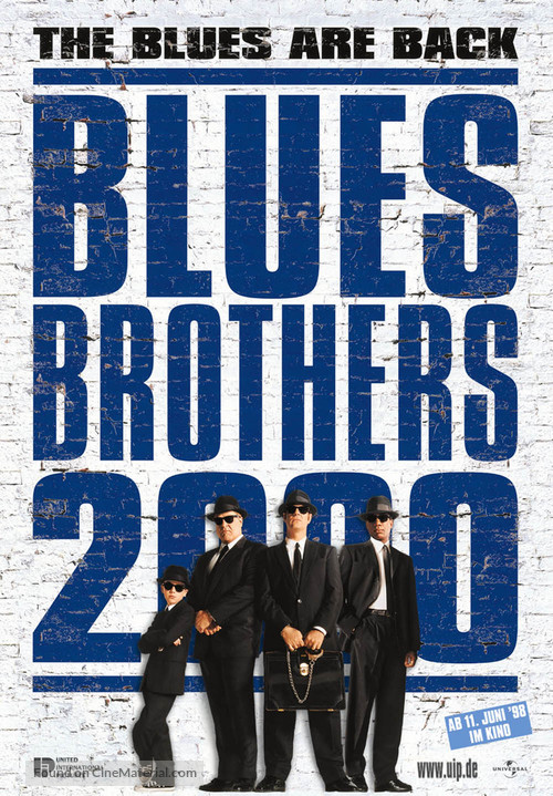 Blues Brothers 2000 - German Movie Poster