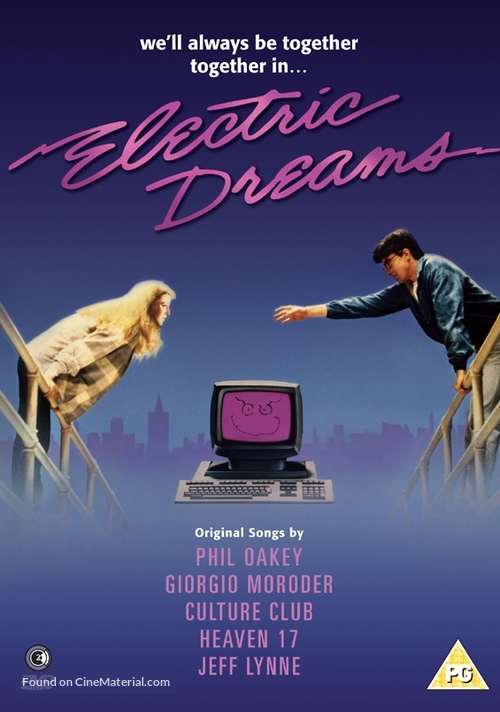 Electric Dreams - British DVD movie cover