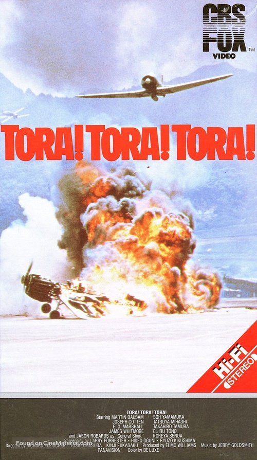 Tora! Tora! Tora! - VHS movie cover