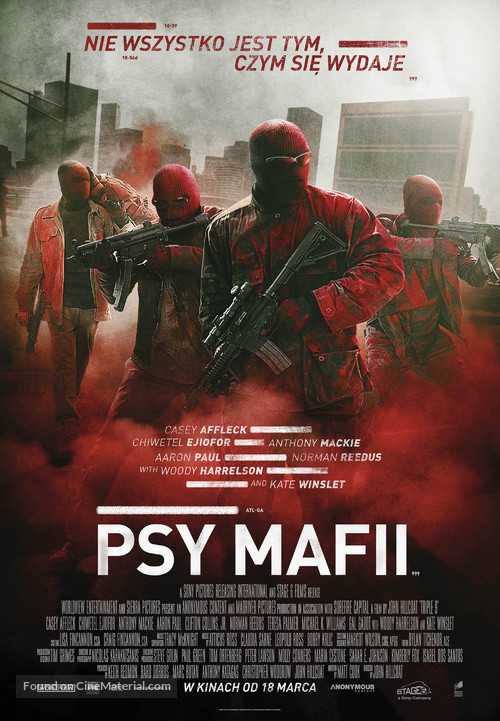 Triple 9 - Polish Movie Poster