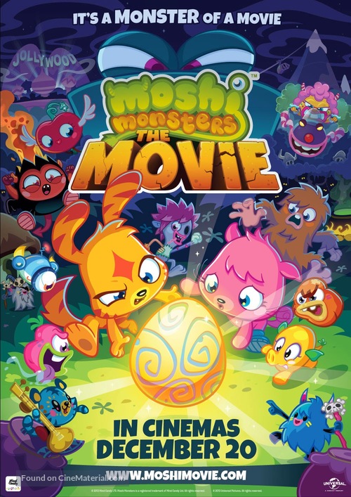 Moshi Monsters: The Movie - British Movie Poster