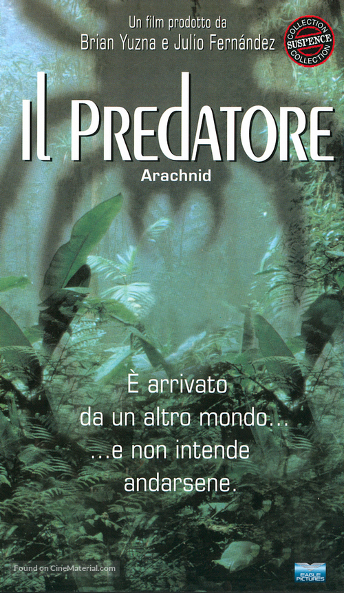 Arachnid - Italian VHS movie cover
