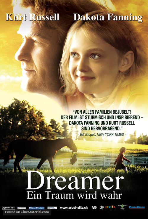 Dreamer: Inspired by a True Story - Swiss Movie Poster