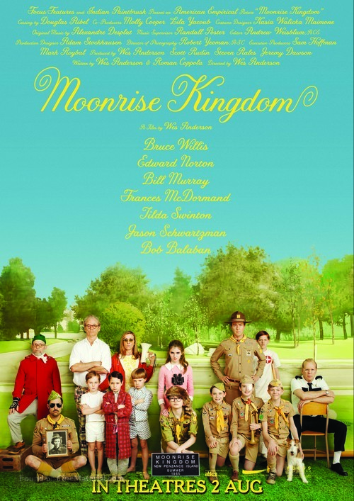 Moonrise Kingdom - Singaporean Movie Poster