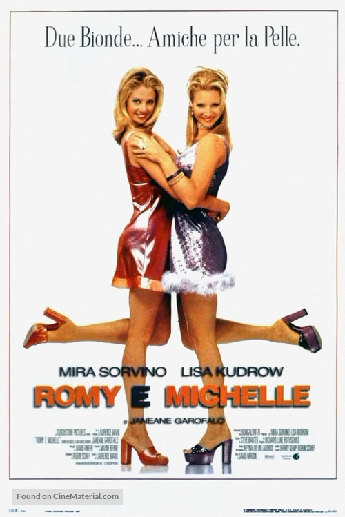 Romy and Michele&#039;s High School Reunion - Italian Movie Poster