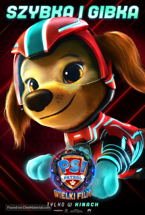 PAW Patrol: The Mighty Movie - Polish Movie Poster