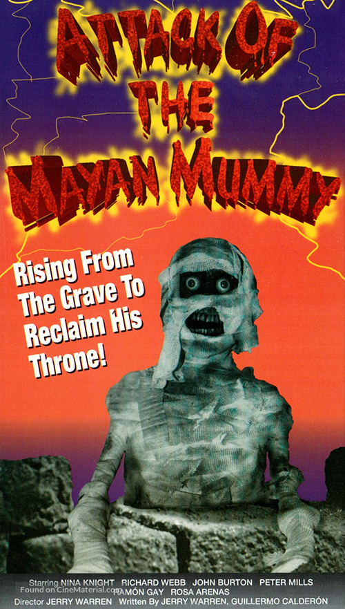 Attack of the Mayan Mummy - Movie Cover