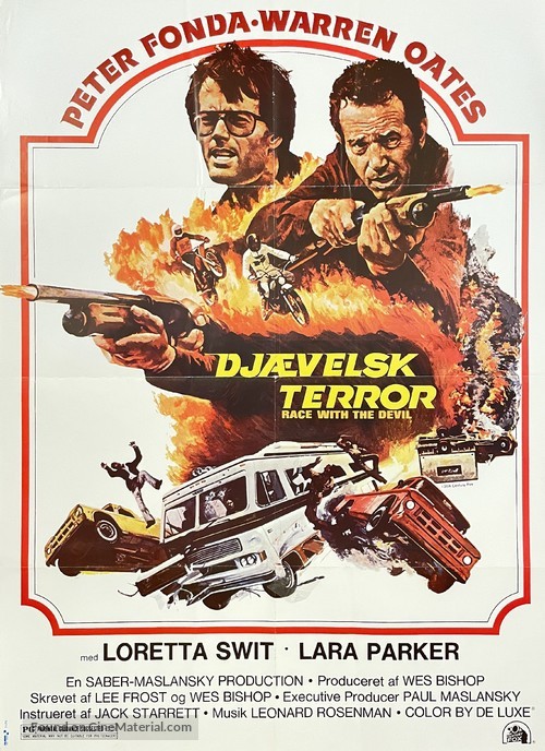 Race with the Devil - Danish Movie Poster