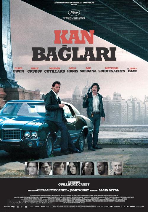 Blood Ties - Turkish Movie Poster