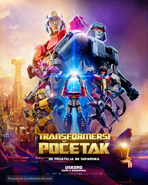 Transformers One - Serbian Movie Poster