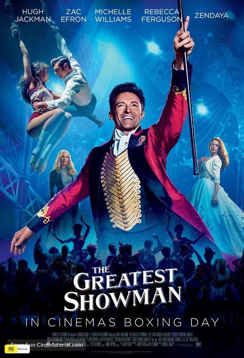 The Greatest Showman - Australian Movie Poster