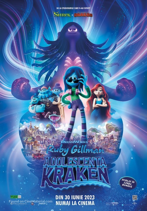 Ruby Gillman, Teenage Kraken - Romanian Movie Poster