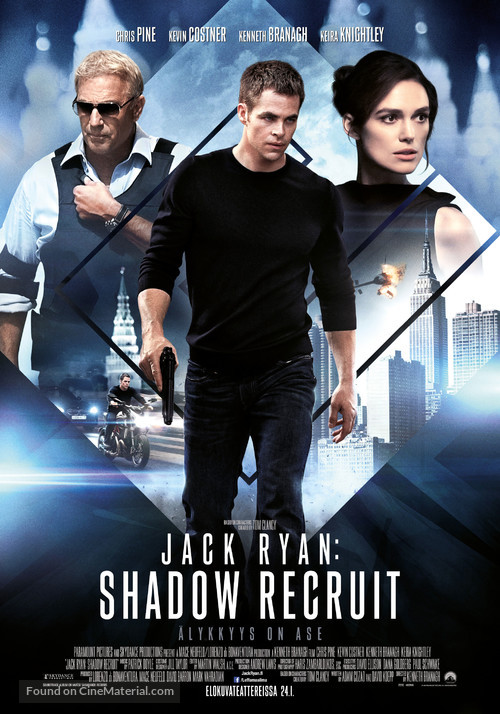 Jack Ryan: Shadow Recruit - Finnish Movie Poster