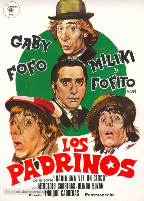 Los padrinos - Spanish Movie Poster