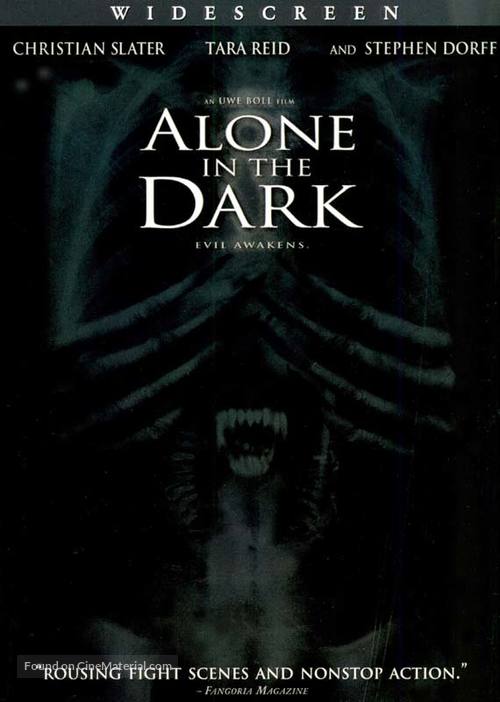 Alone in the Dark - DVD movie cover