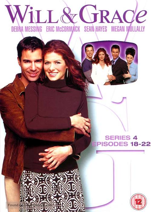 &quot;Will &amp; Grace&quot; - British DVD movie cover