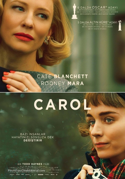 Carol - Turkish Movie Poster