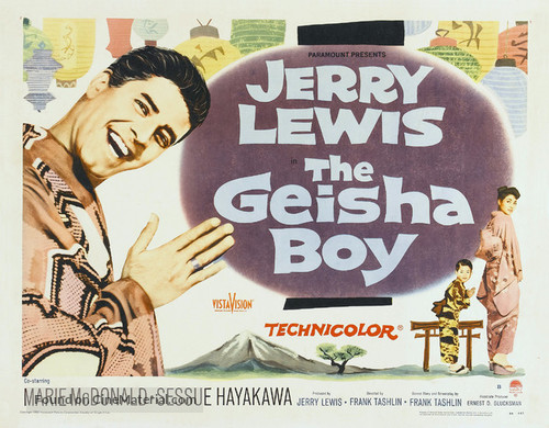 The Geisha Boy - Theatrical movie poster