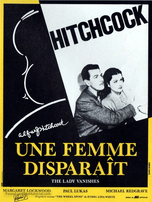 The Lady Vanishes - French Movie Poster