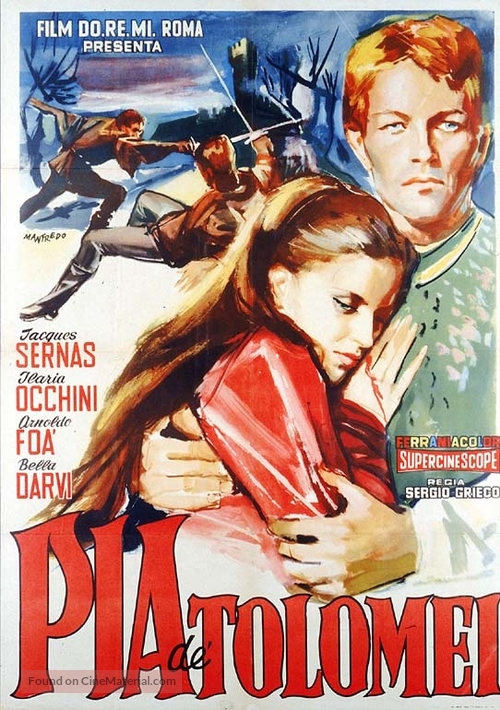 Pia de&#039; Tolomei - Italian Movie Poster