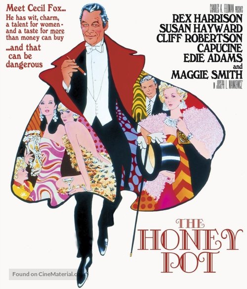 The Honey Pot - Blu-Ray movie cover